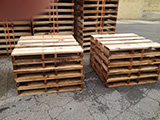 Pallets Built With All Recycled Lumber