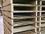 Combo Pallet - New Stringers & Recycled Deck Boards